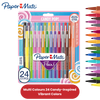 Paper Mate Flair Felt Tip Pens Candy Pop (Pack of 24) - Vibrant Multi Colors Ink