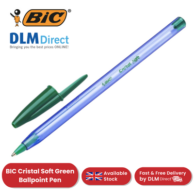 Bic Cristal Soft - Green - Single