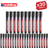 Edding 300 Permanent Marker Bullet 1.5-3mm Black - Single - 1 to 30 Packs