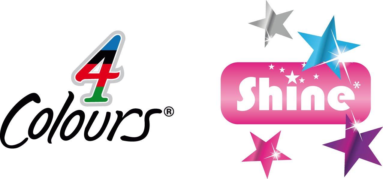 BIC 4 Colour Shine - Pack of 12