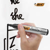 Bic 2300 Permanent Black Bullet Tip Marker - 3 Single Pens
