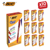 Bic Gel-ocity Illusion Medium Erasable Ink Rollerball Pen 0.7mm & 0.3mm Red