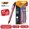 BIC Gel-ocity Quick Drying Gel Pen, Assorted Colours, 3 Pack