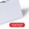 Durable Table Place Card - 25 Pcs Transparent Reusable Wedding Place Cards for Tables