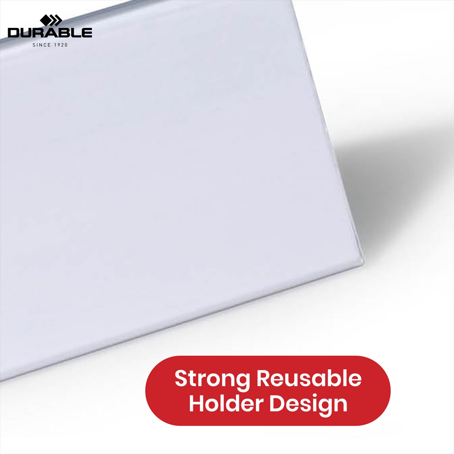 Durable Table Place Card - 25 Pcs Transparent Reusable Wedding Place Cards for Tables