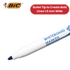 BIC Velleda 1721 Dry-Wipe Whiteboard Markers Assorted - Pack of 4