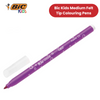 BIC Kids Kid Couleur Colouring Pens Assorted - Pack of 18 - 1 to 5 Packs