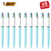 BIC 4 Colours Fun Ballpoint Pen Assorted Inks for Writing and Drawing