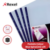 Rexel Nyrex (A4) Reinforced Top Opening Pockets Pack of 25