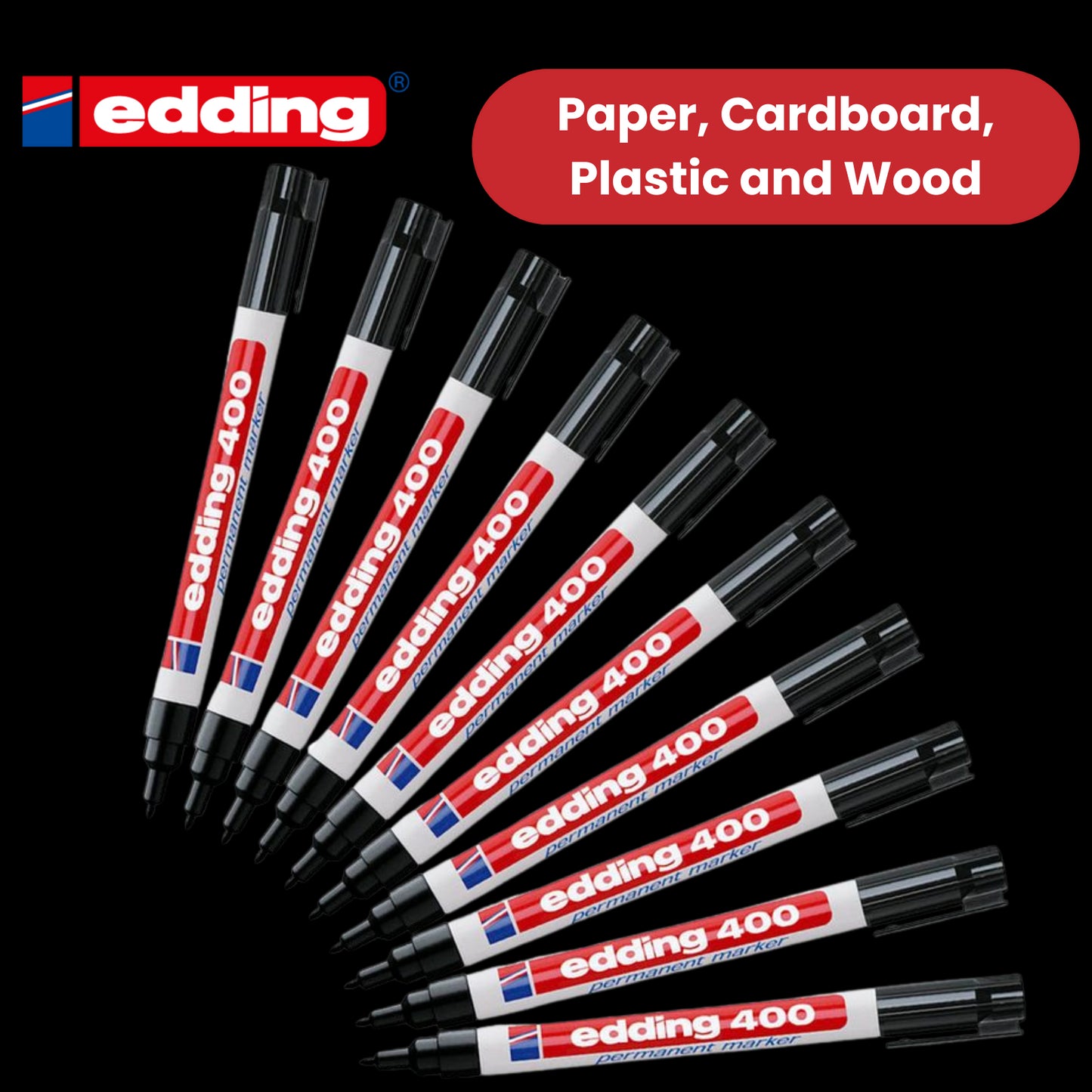 Edding 400 Permenant Marker - Pack of 1 - 1 to 20 Packs