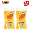 BiC Single Blade Sensitive Razors for Sensitive Skin, Everyday Use - Pack of 5