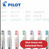 Pilot G Tec C4 Gel Rollerball Pens Microtip Extra Fine 0.4mm Gel Ink - Green