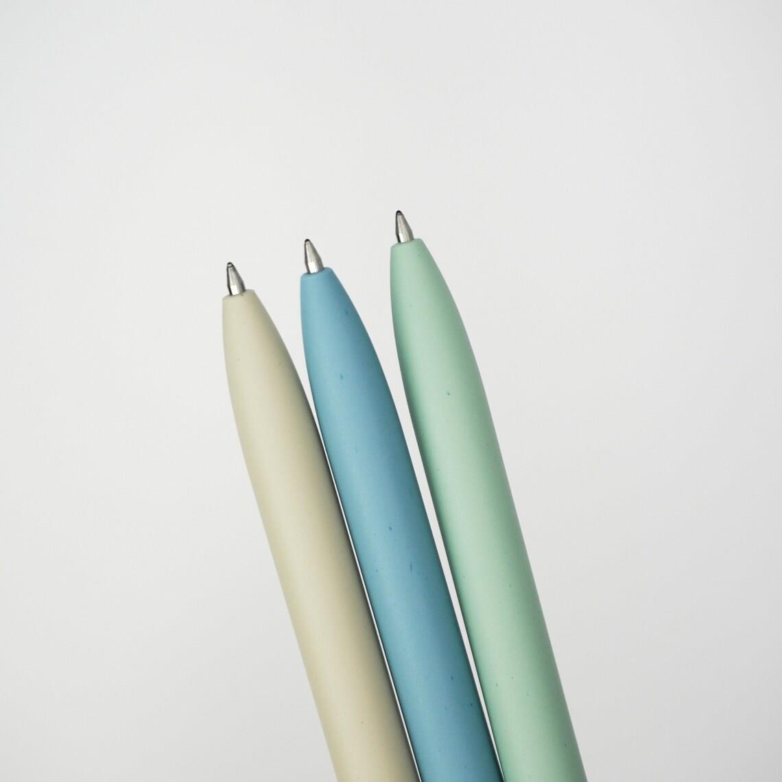 Uni Jetstream Eco Med Retractable Rollerball Pen Black - Pack of 6
