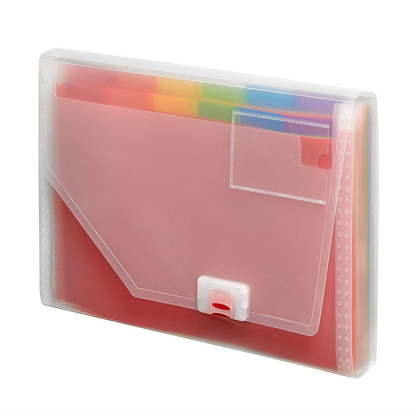 Snopake Rainbow 13part Expand Organiser A4