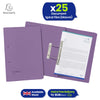 Exacompta Guildhall Spring Manilla Transfer File, 285gsm Blue Angel Certified Folder, Pack of 25