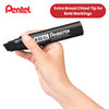 PENTEL  N50XL PERMANENT MARKER BLACK - Pack of 6