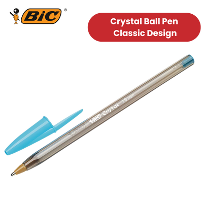 Bic Cristal Fun Ball Pen � Turquoise - Pack of 1