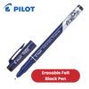 Pilot Frixion Fineliner Black Pen - Smooth, Erasable Ink for Precise Lines