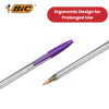 Bic Cristal Fun Ball Pen � Purple - Pack of 1