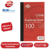 Pukka Pad Duplicate Ruled Book With Carbon 216mm x 130mm - Single