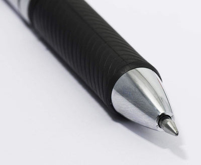 Pentel Energel XM Retractable Gel Pen with 0.7 mm Tip, Black, Pack of 3 (BL77-AO)