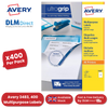 Avery 3483 Multipurpose Labels, 400 Per Pack 105 x 148 mm, Permanent - 1 to 5