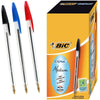 BiC Cristal Medium Biro Ballpoint Pen - 1.0 mm Black - Pack of 20