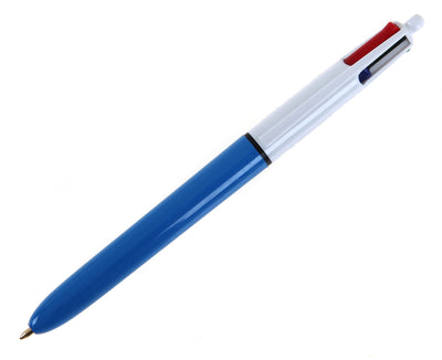 Bic 4-Colours Original Medium Ballpoint Pen 1.0mm Tip - Pack of 5
