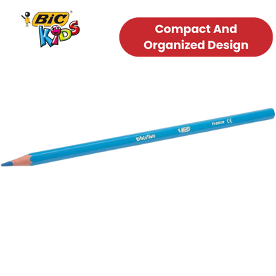 Bic Ecolution Kids Evolution Coloured Pencils Metal Box of 18