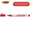 BIC Velleda Liquid Ink Dry Wipe Pocket Markers Red - Pack of 12