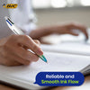 BIC Ball Point Pen 1.0mm Medium Tip Biro Coloured Ink  for Office Home School