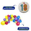 Balloon Garland with Foil Age 18 Badge Party Decoration for Celebration Spaces