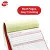 Pukka Pad Duplicate Invoice Book - Carbonless Tear-Off Receipt Note Pad for Order Tracking