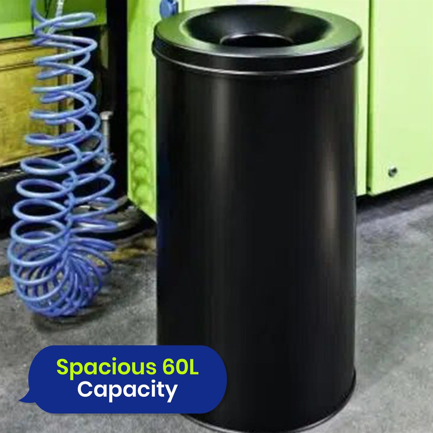 Waste Basket Safe 60L Round