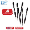 Pilot G-2 05 Rollerball Pen - 0.5mm Tip Black Ink Pen, Retractable Biro for Notes