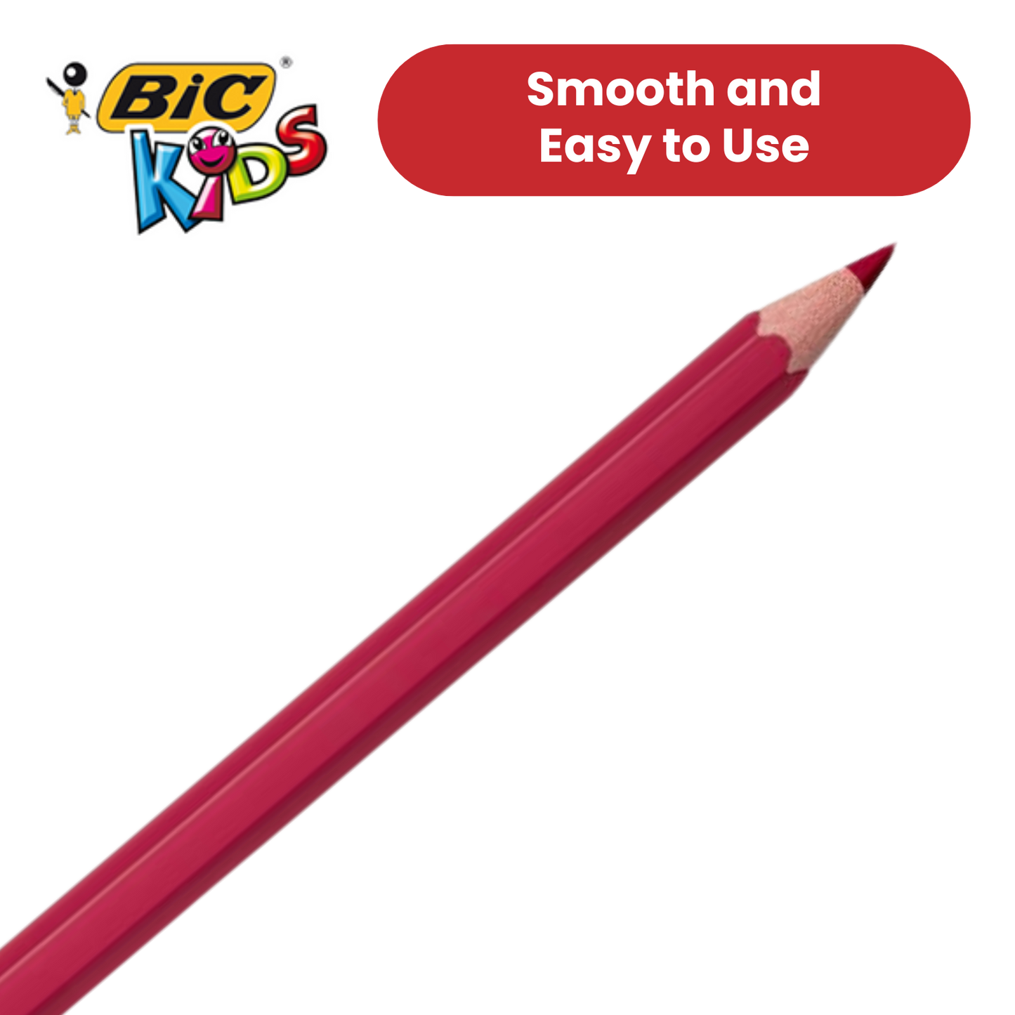 BIC Kids Tropicolors 2 Colouring Pencils Assorted - Pack of 18 - 1 to 5 Packs