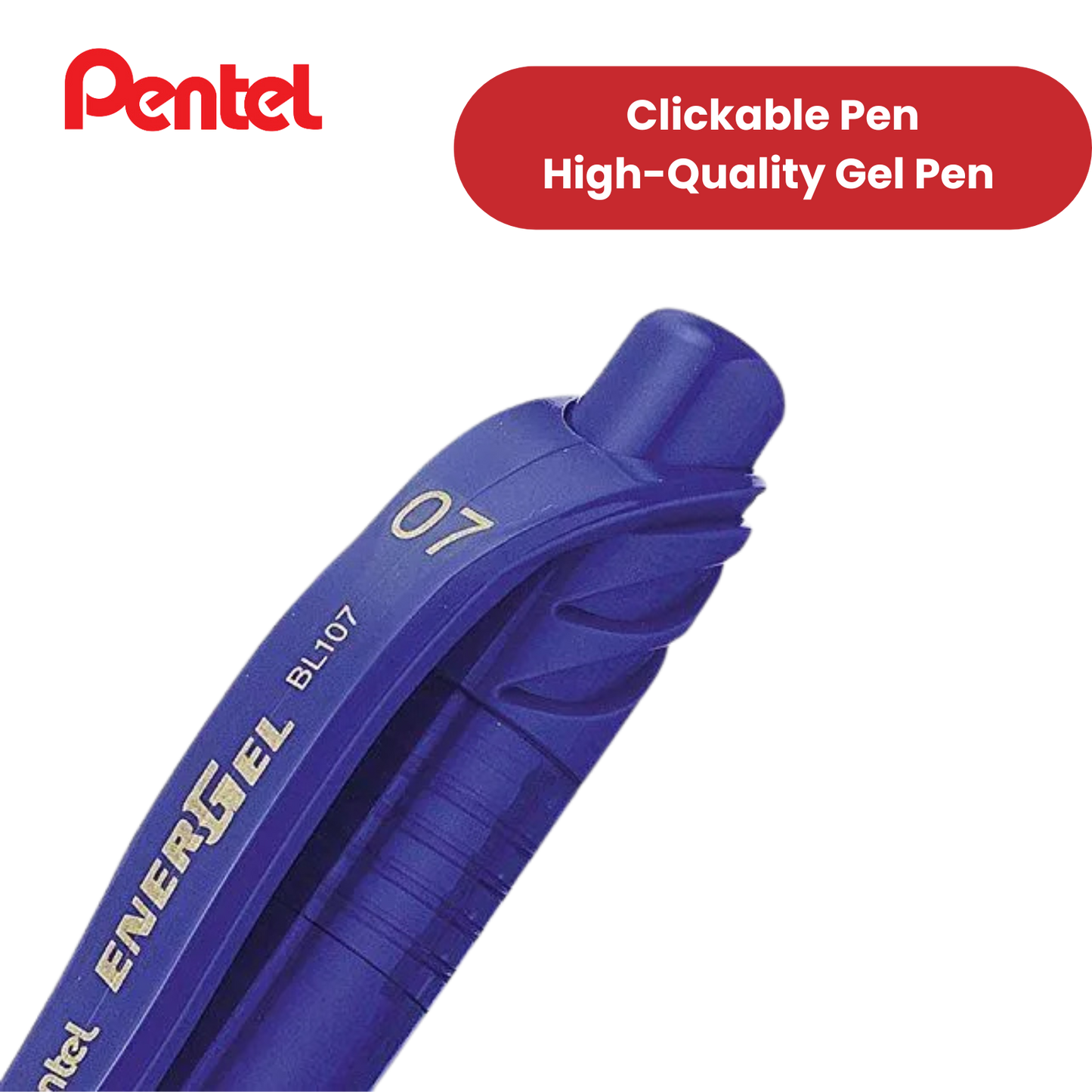 Pentel EnerGel X BL107 - Pack of 12 - Blue
