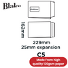 Blake Purely Packaging C5 229 x 162 x 25 mm 120 gsm Window Envelopes (6001) Whit