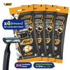 BIC 3 Action Mens Razor 16 Pack for Home or Travel Use