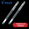 Pilot G Tec C4 Gel Rollerball Pens Microtip Extra Fine 0.4mm Gel Ink - Green