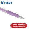 Pilot G-207 Retractable Gel Rollerball 0.7 mm Tip (Single Pen) - Pastel Violet
