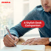 Zebra Z-Grip Ballpoint British-Inspired Uni-Ball Pen, 1.0 mm Nib Retractable Pen for Events