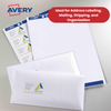 Avery L7160-250 Address Labels, 250 Sheets, 5250 Labels 63.5 x 38.1mm - 1 to 5