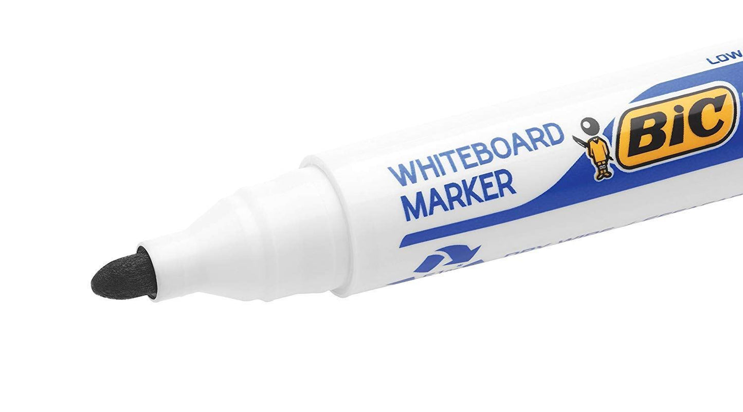 BIC VELLEDA MARKER 1701 RED - PACK OF 12