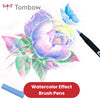Tombow ABT Dual Brush Pens Pastel Colors Water-Based, Blendable - Pack of 12
