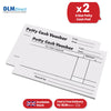 5 Star Petty Cash Pad - 80 Sheets Finance Record Receipt Book for Cash Expenses & Receipts