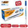 BIC Velleda 1721 Dry-Wipe Whiteboard Markers Blue - Pack of 24