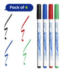 BIC Velleda 1721 Whiteboard Markers Assorted - Pack of 4