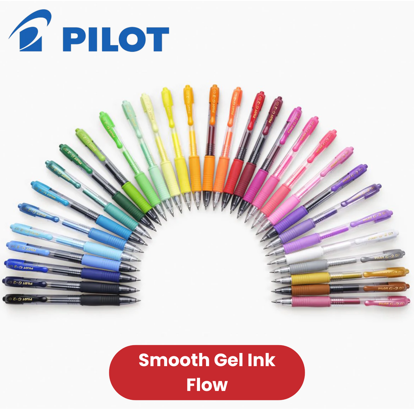 Pilot G-207 Retractable Gel Rollerball Medium Orange - Pack of 1 - 1 to 36 Packs