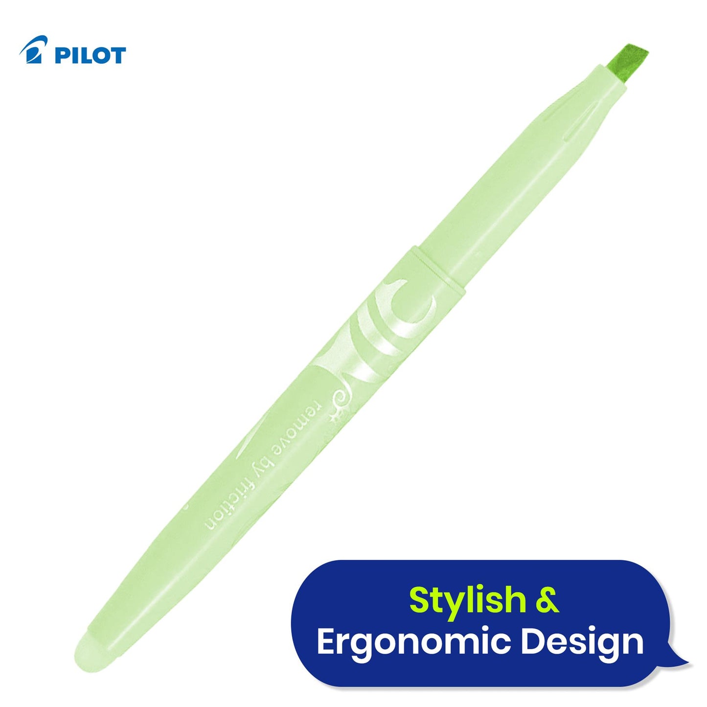 4x Pilot FriXion Light Natural Erasable Highlighter Assorted Pens for School & Office
